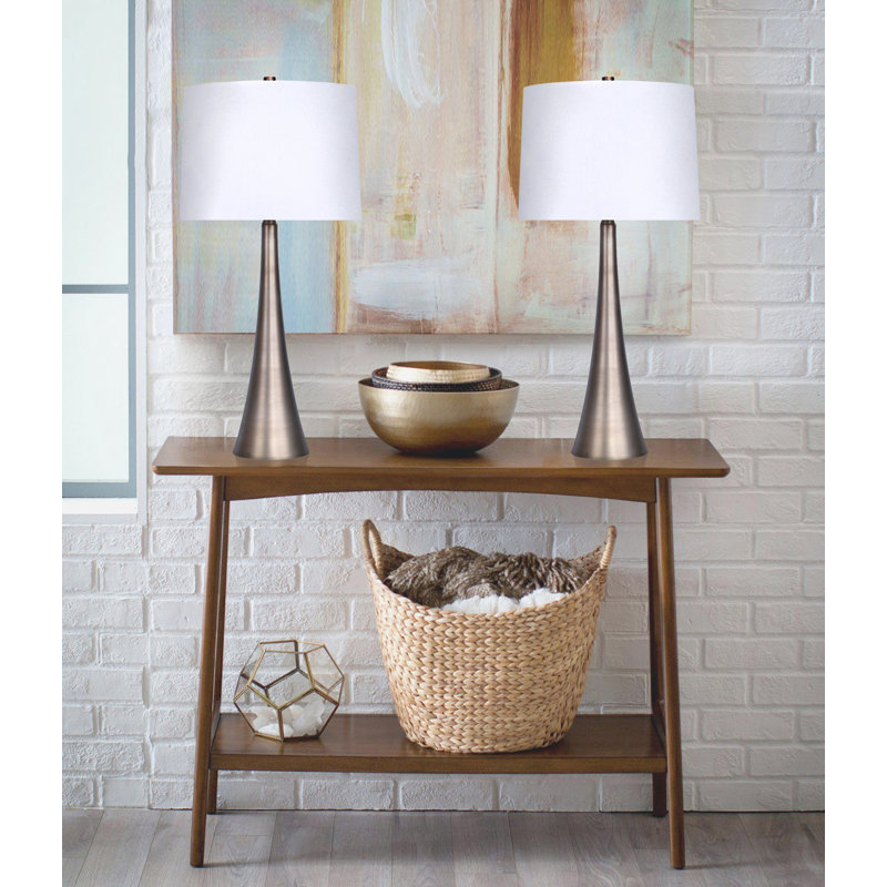 Orren Ellis Romina Metal Table Lamp & Reviews Wayfair